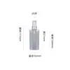 Botella de Capacidad Pequeña 110ml Loción Tónica Botella de Recarga Tapa de Rosca de PET Tónico en Spray Botella Plástica Vacía Cosméticos