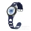 Pulseira de silicone de rosquinha adequada para Apple 9 10 11, Huawei Fit5 GT6, Xiaomi, Samsung pulseira oca