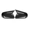 Adequado para Modelos Ford Mustang 15-20, Carcaça de Retrovisor Lateral em Formato de Chifre Modificada, Tampa de Retrovisor de Ré