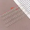 Corrente de Extensão para Colar Pulseira Brincos Corrente de Cauda Corrente de Ajuste 5cm Acessórios para Joias DIY Feitos à Mão Material Venda por Atacado