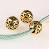 Prata Antiga 10mm Furo Grande Contas Vazadas Contas Espaçadoras Redondas Retro Acessórios DIY Liga Bola Oca Contas Soltas Acessórios para Joias