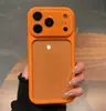 Design Avançado com Janela Grande e Furos de Precisão Adequado para Capa de Celular Transparente iPhone 17 Pro Max, Botão de Câmera Apple 16 Anti-Queda