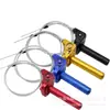 Piezas de Modificación para Motocicleta Acelerador de Giro Grande CNC Manija de Acelerador Visible Acelerador 22mm Cable del Acelerador Acelerador Crf