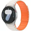 Adecuado para Samsung Watch7 Correa Magnética Fuerte de Silicona 4/5/6/7, Conexión Suave de Silicona sin Costuras, Versátil