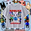 Nueva camiseta de manga corta para niños del juego de Roblox Animal Hospital, top moderno