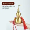 Calabaza de Cobre Adornos Feng Shui Colgante de Cobre Puro Bagua Adornos de Oficina Brillante