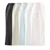 Pantalones Casuales Rectos de Cintura Elástica para Mujer, Nuevo Estilo Otoño, Cómodos de Corte Holgado, Pantalones de Pierna Ancha con Caída Estilo Vintage Old Money