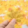 Hoja de Arce Simulada para Navidad y Acción de Gracias 8cm Flor Falsa Hoja Hoja de Arce de Color Mixto Decoración Accesorios para Escena de Foto de Boda