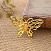 Corte de Mariposa Pieza de Flor Abanico de Boda Accesorios para Abanico DIY Tocados de la Dinastía Han Accesorios para el Cabello Accesorios de Joyería Joyería Abanico de Boda