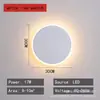 Lámpara de pared moderna minimalista para mesita de noche de dormitorio, luz de pared de alto nivel para fondo de TV, luminaria circular de iluminación para balcón de entrada nórdico