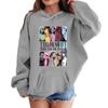 Moletom Estampado Taylor Swift the eras tour Tamanho Europeu Moletom Casual Infantil
