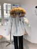 Parka de Invierno 2026 Nueva para Mujer Little Bear con Forro de Polar Estilo Coreano Engrosada Super Elegante Abrigo de Algodón