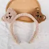 Linda Nueva Diadema de Dibujos Animados para Mujer, Diadema de Felpa para Lavarse la Cara y Aplicarse Mascarilla Facial, Accesorio para el Cabello Antideslizante