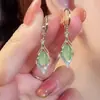 Brincos de Temperamento, Luxo Acessível, Brincos Simples e Modernos em Forma de Gota d'Água, Populares, Exquisitos, Versáteis, Brincos Elegantes e Inteligentes