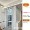 Puerta plegable de UPVC transfronteriza para cocinas abiertas, conexión de gas, instalación sin taladro, personalizable para centros comerciales y divisiones de tiendas