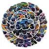 50 Adesivos de Caminhão Monstro, Bicicletas Bigfoot, Carros de Desenho Animado Graffiti Legais, Adesivos para Geladeira de Motocicleta, Decoração