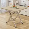 Nueva Mesa Plegable para Apartamentos de Alquiler, Mesa de Comedor para el Hogar, Mesa Portátil para Exteriores para Puestos Callejeros, Escritorio para Dormitorios