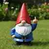 Nuevos adornos de resina de estilo americano transfronterizos con enanitos en miniatura, manualidades creativas para escritorio del hogar