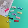 En stock nuevo pegamento crema diy resina color gafas accesorios de joyería material horquilla decorativa hecha a mano cadena lote