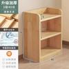 Librero de Madera Maciza Pura Estante de Almacenamiento de Pie Gabinete de Pared Integrado Gabinete de Almacenamiento Librero de Almacenamiento para Hogar de Niños Estudiantes