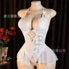 Lencería Popular Sexy Transfronteriza Camisola de Encaje Vestido Estilo Delgado de Verano Ropa Interior Erótica para Pareja Fuente Directa de Fábrica para Mujeres
