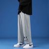 Pantalones casuales para hombre, primavera y otoño, marca popular, holgados, talla grande, primavera 2022, nuevos pantalones deportivos, pantalones deportivos de moda que combinan con todo.