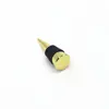 Rosca M8/M10 Aleación de Zinc/Aleación de Aluminio Base de Tapón de Vino de Silicona Cuerpo Inferior Cabeza Plana Tapón de Vino Accesorios de Tapón para Botella de Vino