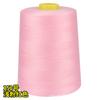 Linha de máquina de costura Linha de poliéster de alta velocidade 402 Linha de costura 40s / 2 Linha enrolada com trava 8000 Bege Branco Linha de quilting costurada