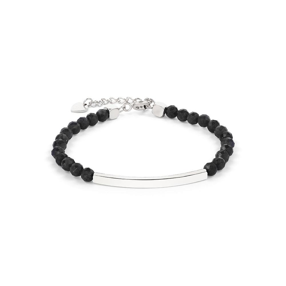 BlackTourmalineBraceletinSilve