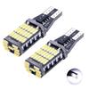 Luz de Ré Led para Carro Decodificação T15 4014 45Smd Alto Brilho Luz de Seta Luz de Posição Motocicleta Luz Pequena