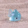 Paisaje en miniatura transfronterizo, tiburón animal marino brillante creativo y lindo y hexápodo accesorios de decoración DIY, pequeños adornos