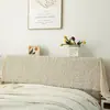 Capa para cabeceira de cama, lenço para cabeceira de cama, capa de tecido à prova de poeira, capa de tecido para poeira, renda 1,8m capa macia para encosto de almofada, estilo country francês