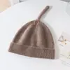 Coleção outono e inverno: gorro unissex de cor sólida, quente e resistente ao frio, que cobre as orelhas, fofo e adorável, macio e confortável
