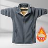 Cárdigan de Cachemira Transfronterizo Sudadera Abrigo de Lana para Hombre Otoño e Invierno Casual Talla Grande con Forro Polar Grueso Cálido Top