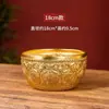 Tazón de lata para agua potable tailandesa vajilla importado de Tailandia estilo del Sudeste Asiático Dai plata Pao Ruda tazón tazón para postre de batido