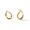 Agulha de Prata 925 Explosões Transfronteiriças da Amazônia Simples Personalizado em Forma de U Leve Luxo Simples Brincos Banhados a Ouro Brincos Brincos