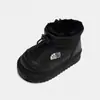 Zapatos de Algodón Grandes para Niños, Nuevos Zapatos de Invierno Cálidos para Niños, Botas de Nieve Gruesas de Felpa para Niñas Pequeñas y Bebés