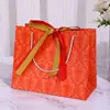 Bolsa de Presente Criativa para Aniversário Pintura a Óleo Bolsa para Embalagem de Presente para Estudante Bolsa de Mão para Presente Bolsa de Presente Estéreo Bolsa de Papel
