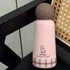 Copo de Água Esportivo para Duas Bebidas, Copo Térmico Portátil Grande Capacidade para Viagem ao Ar Livre, Copo Garrafa de Água Esportiva Portátil para Carro com Canudo