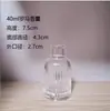 Atacado 100ml Garrafa de Aromaterapia Coluna Romana Garrafa de Vidro Listra Vertical Cartão de Material Branco Fino Aromaterapia de Vidro Romano