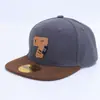 Gorra de Hip-Hop Informal de Ala Plana para Niños al por Mayor con Número Personalizado 7 para Niños, Gorra de Béisbol para Primavera y Verano, Gorra de Protección Solar para Edades de 3 a 8