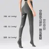 Leggings moldeadores de cintura alta con estampado de espiga, control de abdomen y efecto levantamiento de glúteos, forrados de felpa y engrosados para abrigar, adelgazantes y moldeadores de piernas, mallas de otoño e invierno para mujer