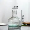 Vasos de Vidro Pequenos e Simples para Flores Frescas, Flores Secas e Plantas Hidropônicas, Adequados para Decoração de Sala de Estar, Casa e Escritório