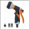 El Fabricante Suministra Pistola de Agua a Presión de Ocho Funciones para Uso Doméstico, Pistola Pulverizadora para Regar Flores, Pistola de Agua para Lavar Autos, Pistola Pulverizadora de Jardín de 8 Funciones