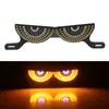 Tornillo de Placa de Matrícula de Motocicleta Transfronterizo Luz Triángulo Semicírculo Ojo de Diablo Intermitente Accesorios Decorativos Universales Modificados Luces de Coche