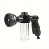 Pistola de Agua de Una Pieza Transfronteriza de Amazon Mango Ergonómico Adecuada para Baño de Mascotas, Limpieza de Autos y Cuidado del Césped