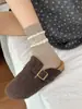 Meias de cano médio com listras florais de renda da série miu da Miya, versáteis estilo ins, emagrecedoras, estilo JK colegial, meias longas empilháveis
