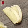 Atacado spot de fábrica pente de chifre natural 10cm de largura viagem portátil pente de cabelo pente massageador