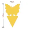 Pegatinas de Insectos Doble Cara Directo del Fabricante Tablero Trampa para Insectos con Forma de Flor Amarilla Tablero Amarillo Mariposa Amazon Jardinería Trampa para Moscas