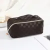 Nueva Bolsa de Cosméticos de Alta Gama de Gran Capacidad para Mujer, Bolso de Mano Portátil, Bolsa para Guardar Pinceles de Maquillaje, Bolsa de Aseo de Viaje al por Mayor